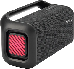 Колонка порт. Digma D-PS1526 черный 40W 2.0 BT 10м 3000mAh (DPS1526)