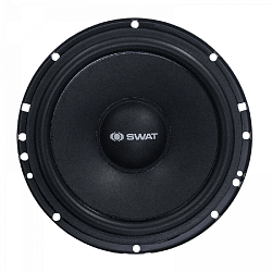 Колонки автомобильные Swat SP-C6MW (без решетки) 240Вт 90дБ 4Ом 16.5см (6 1/2дюйм) (ком.:1кол.) коаксиальные однополосные