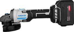 Углошлифовальная машина Deko DKAG20 PRO 9000об/мин рез.шпин.:M14 d=125мм (085-1073)
