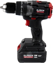 Дрель-шуруповерт Elitech CD 20BL2 (E2201.042.02) 80Вт аккум. патрон:быстрозажимной (кейс в комплекте) (205728)