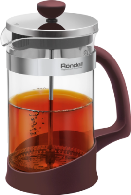 Френч-пресс Rondell Bojole RDS-1903 1л бордовый