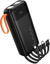 Мобильный аккумулятор Hoco J151A Spirit 20000mAh 3A черный (53374)