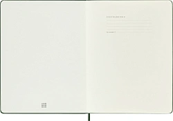 Блокнот Moleskine CLASSIC QP093K15 XLarge 190х250мм 192стр. пунктир твердая обложка зеленый