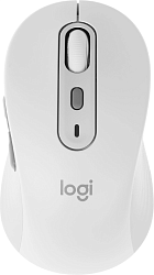Мышь Logitech M750 белый оптическая 4000dpi беспров. BT/Radio USB 5but (910-006271)