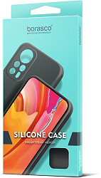 Чехол (клип-кейс) BoraSCO для Honor X6a Silicone Case черный (72478)