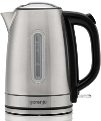 Чайник электрический Gorenje K17DS 1.7л. 2200Вт серебристый корпус: металл