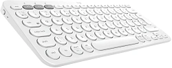 Клавиатура Logitech K380 белый беспроводная BT (920-009589)