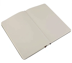 Блокнот Moleskine CLASSIC QP062 Large 130х210мм 240стр. нелинованный твердая обложка черный