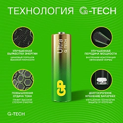 Батарея GP Ultra 15AUA21-2CRSBC12 AA (12шт) блистер