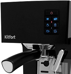 Кофеварка рожковая Kitfort КТ-743 1400Вт черный