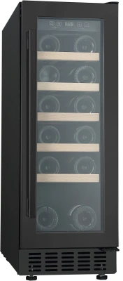 Винный шкаф Hyundai HBWC 0831 SU 1-нокамерн. черный