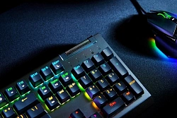 Клавиатура Razer BlackWidow V4 X желтый USB Multimedia for gamer LED (RZ03-04702500-R3R1)