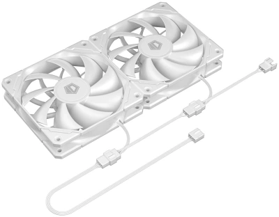Система водяного охлаждения ID-Cooling FX240 Pro Soc-AM5/AM4/1200/1700/1851 белый 4-pin 35.2dB Al+Cu 300W Ret (FX240 PRO WHITE)