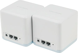 Бесшовный Mesh роутер Mercusys Halo H30(2-pack) AC1200 10/100BASE-TX белый (упак.:2шт)