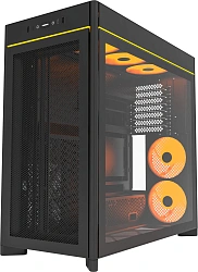 Корпус Montech HS01 Pro черный без БП ATX 6x120mm 2x140mm 2xUSB3.0 audio