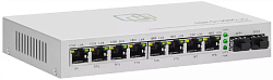 Коммутатор SNR SNR-S1908G-2S (L2) 8x1Гбит/с 2SFP неуправляемый