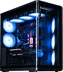 Корпус Zalman P60 черный без БП ATX 8x120mm 2xUSB3.0 audio bott PSU