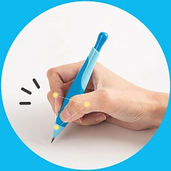 Карандаш мех. Deli SH321blue Pupal 2.0мм синий блистер