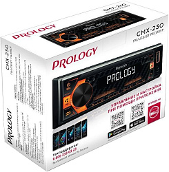 Автомагнитола Prology CMX-230 1DIN 4x55Вт AUX 3 ПДУ (PRCMX230)