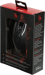 Мышь A4Tech Bloody P81s черный оптическая 8000dpi USB 8but (P81S CURVE ACTIVATED)