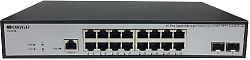 Коммутатор Origo OS3218 OS3218/A1A (L2) 16x1Гбит/с 2SFP+ управляемый