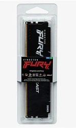 Память DDR5 8GB 6000MHz Kingston KF560C30BBE-8 Fury Beast Black Expo RTL Gaming PC5-48000 CL30 DIMM 288-pin 1.4В kit single rank с радиатором Ret