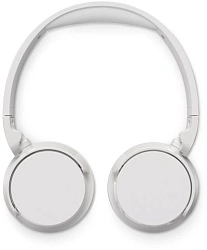 Гарнитура накладные Philips TAH4209 белый беспроводные bluetooth оголовье (TAH4209WT/00)