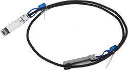 Патч-корд MikroTik XS+DA0001 25Гбит/с stranded 1м черный SFP28-SFP28 (упак.:1шт)