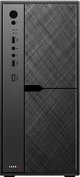 Корпус Accord ACC-1603 черный без БП mATX 1x80mm 2xUSB2.0 audio