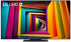 Телевизор LED LG 55" 55UT91006LA.ARUG черный 4K Ultra HD 60Hz DVB-T DVB-T2 DVB-C DVB-S DVB-S2 USB WiFi Smart TV