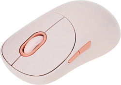 Мышь Xiaomi Wireless Mouse 3 розовый оптическая 1200dpi silent беспров. BT/Radio USB для ноутбука 4but (BHR8911GL)
