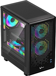 Корпус Formula Air Mesh G2 черный без БП mATX 4x120mm 2x140mm 2xUSB3.0 audio bott PSU