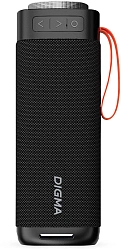 Колонка порт. Digma D-PS1522 черный 60W 2.0 BT 10м 3000mAh (PS1522B)