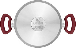 Кастрюля Rondell Heidi RDS-1114 4.8л. d=24см (с крышкой) стальной
