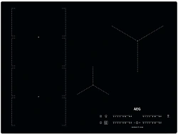 Индукционная варочная поверхность AEG IKE74471IB черный