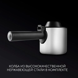 Кофеварка рожковая Polaris PCM 4011 800Вт нержавеющая сталь