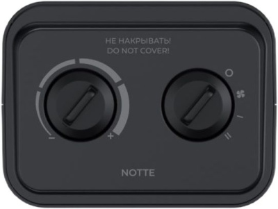 Тепловентилятор Royal Clima Notte RFH-N1500DC-BL 1500Вт черный
