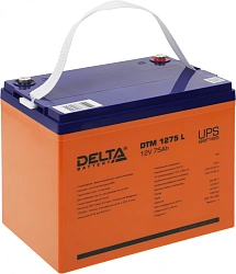 Батарея для ИБП Delta DTM 1275 L 12В 75Ач