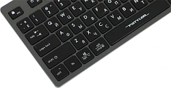 Клавиатура A4Tech Fstyler FX50 серый USB slim Multimedia (FX50 GREY)