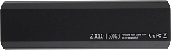 Накопитель SSD Netac USB-C 500GB NT01ZX10-500G-32BK ZX10 черный