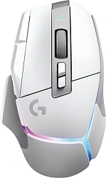 Мышь Logitech G502 X Plus белый оптическая 25600dpi беспров. USB 13but (910-006176)