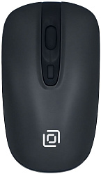 Мышь Оклик 600MW черный оптическая 1600dpi беспров. USB 4but (1487915)