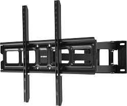 Кронштейн для телевизора Hyundai GL-N5 черный 32"-75" макс.40кг настенный поворотно-выдвижной и наклонный