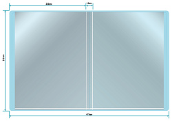 Папка с 20 прозр.вклад. Бюрократ Pastel PAST20BLUE A4 пластик 0.5мм торц.карм с бум. встав голубой