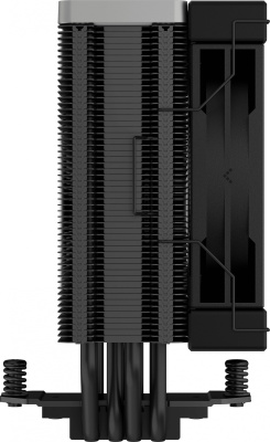 Устройство охлаждения(кулер) Deepcool AK400 Zero Dark Soc-AM5/AM4/1200/1700/1851 черный 4-pin 29dB Al+Cu 220W 661gr Ret (R-AK400-BKNNMN-G-2)