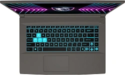 Ноутбук MSI Thin 15 B2RVE-3450XRU Core 5 210H 16Gb SSD512Gb NVIDIA GeForce RTX4050 6Gb 15.6" IPS FHD (1920x1080) без ОС grey WiFi BT Cam (9S7-16R831-3450)