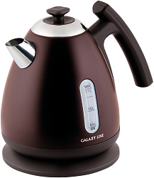 Чайник электрический Galaxy Line GL 0343 1.7л. 2200Вт коричневый корпус: металл/пластик (ГЛ0343ЛШОК)