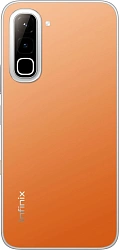 Смартфон Infinix X6895B Hot 70 256Gb 8Gb оранжевый моноблок 3G 4G 2Sim 6.78" 720x1576 Android 16 50Mpix 802.11 a/b/g/n/ac NFC GPS Protect FM microSD max2048Gb
