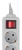 Сетевой фильтр PC Pet AP01006-3-G 3м (5 розеток) серый (пакет ПЭ)