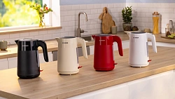 Чайник электрический Bosch TWK2M164 1.7л. 2400Вт красный корпус: пластик